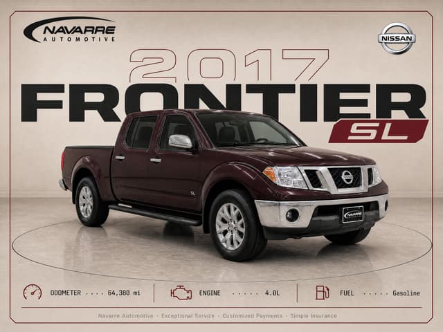 2017 Nissan Frontier SL