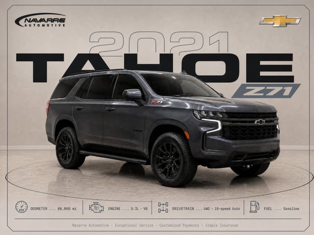 2021 Chevrolet Tahoe Z71