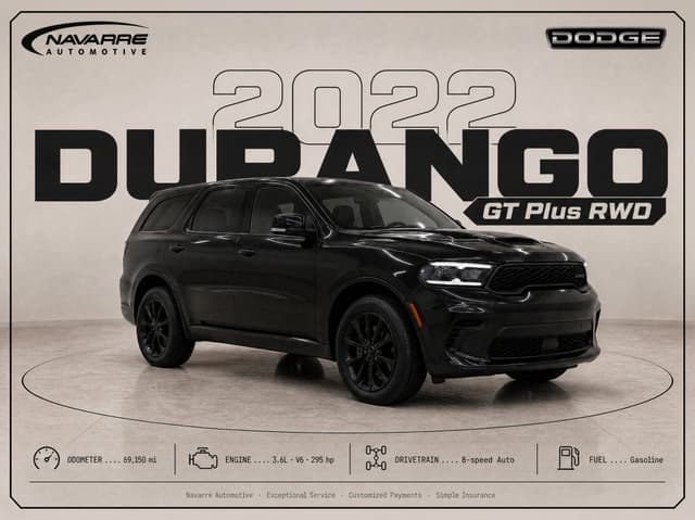 2022 Dodge Durango GT Plus RWD