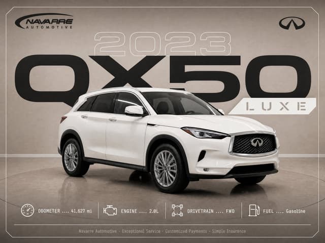 2023 INFINITI QX50 LUXE