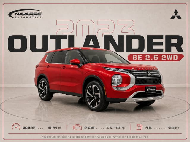 2023 Mitsubishi Outlander SE 2.5 2WD