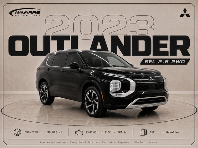 2023 Mitsubishi Outlander SEL 2.5 2WD