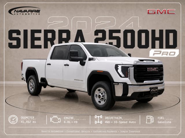 2024 GMC Sierra 2500HD Pro