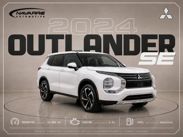 2024 Mitsubishi Outlander SE