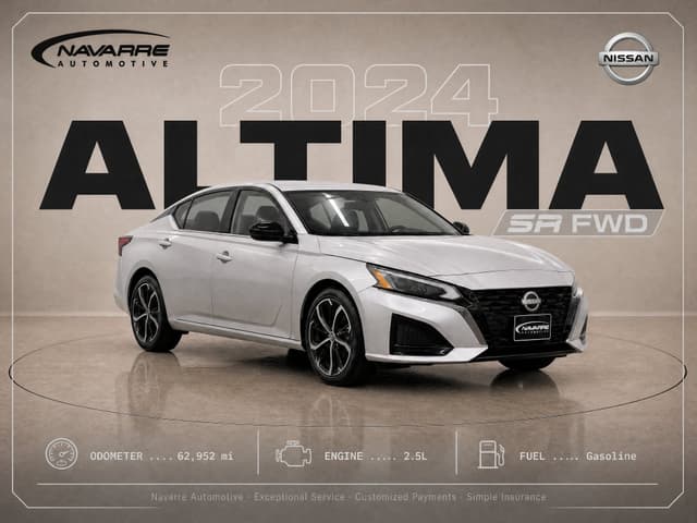 2024 Nissan Altima SR FWD
