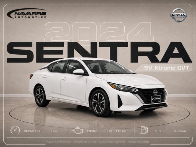 2024 Nissan Sentra SV Xtronic CVT