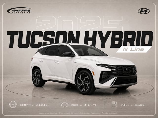 2025 Hyundai TUCSON HYBRID N Line