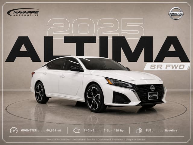2025 Nissan Altima SR FWD
