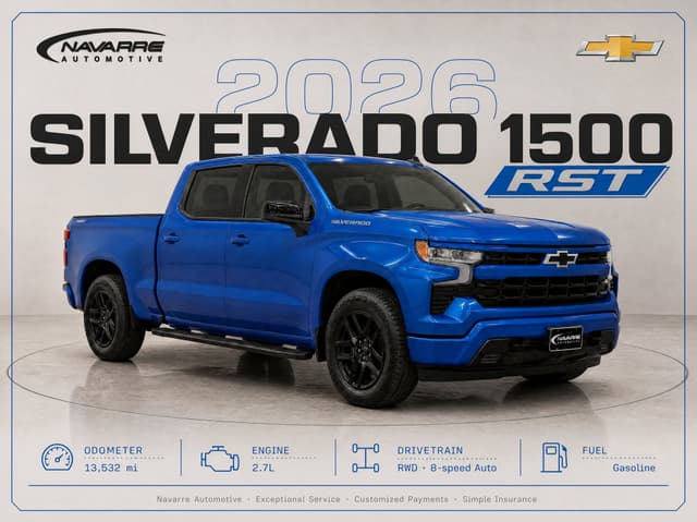 2026 Chevrolet Silverado 1500 RST