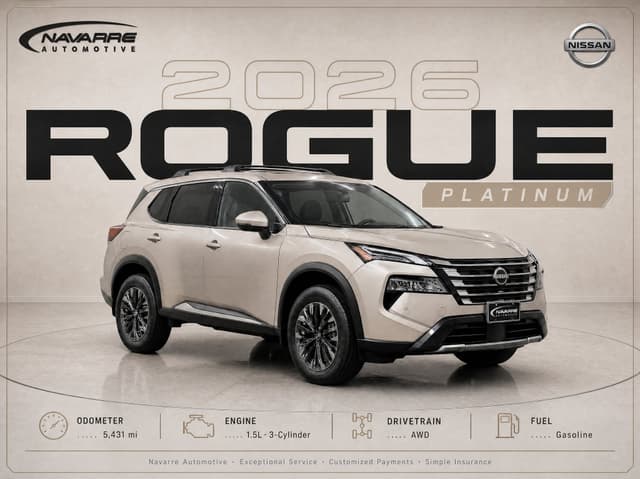 2026 Nissan Rogue Platinum