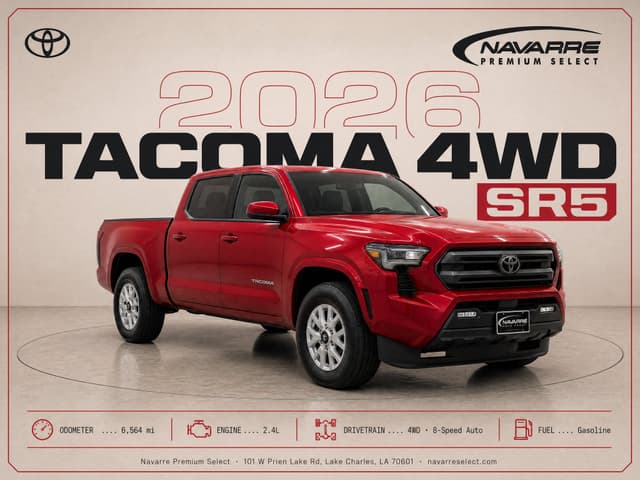2026 Toyota Tacoma SR5