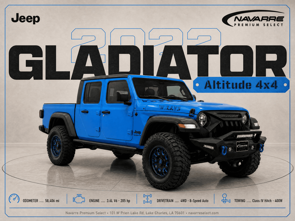 2022 Jeep Gladiator Altitude 4x4