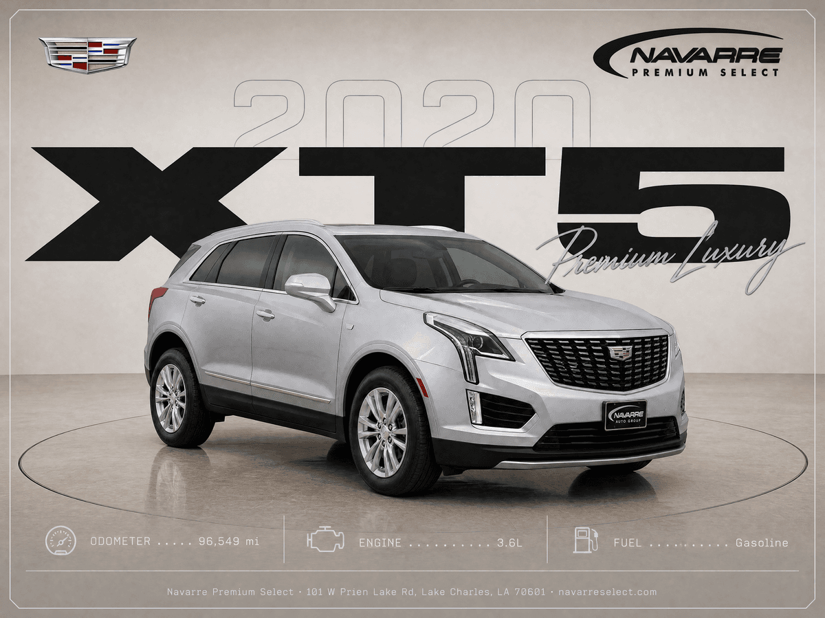 2020 Cadillac XT5 Premium Luxury