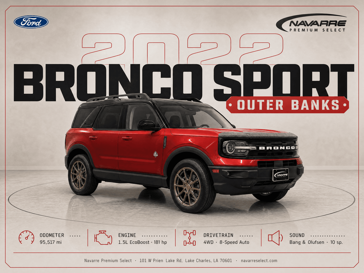 2022 Ford Bronco Sport Outer Banks