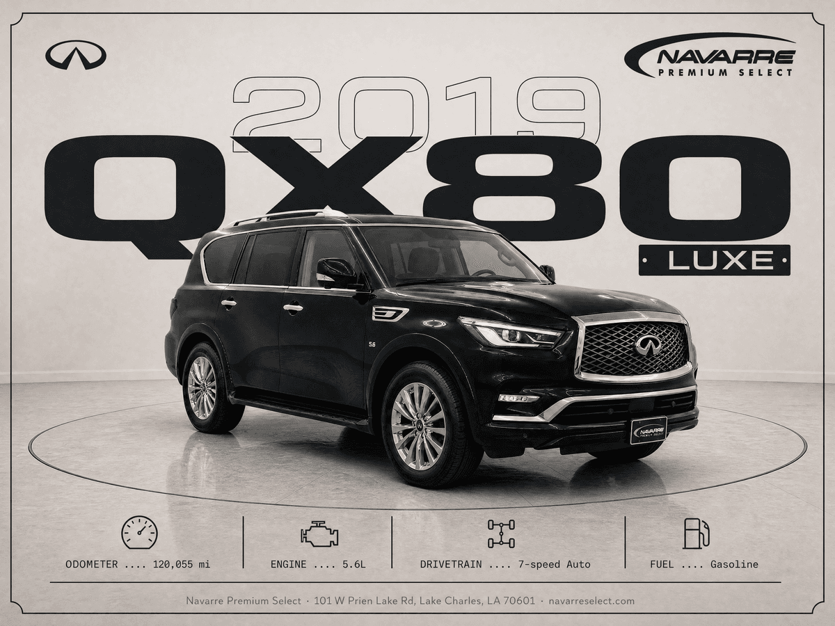 2019 INFINITI QX80 LUXE