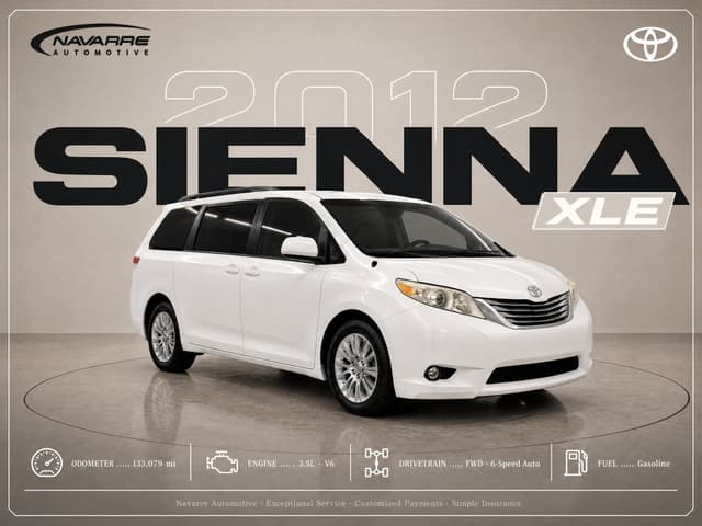 2012 Toyota Sienna XLE