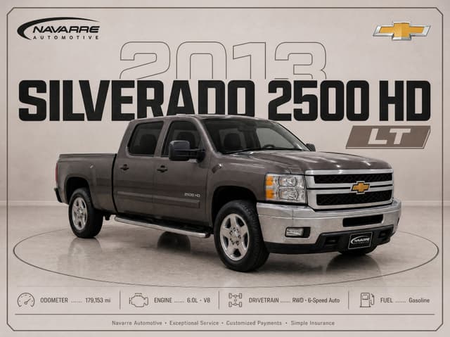 2013 Chevrolet Silverado 2500 HD LT