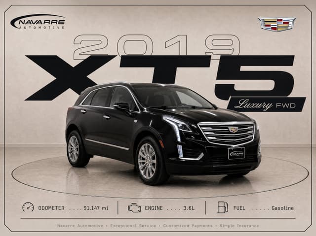 2019 Cadillac XT5 Luxury FWD