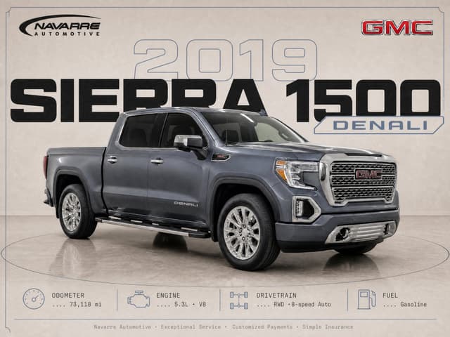 2019 GMC Sierra 1500 Denali