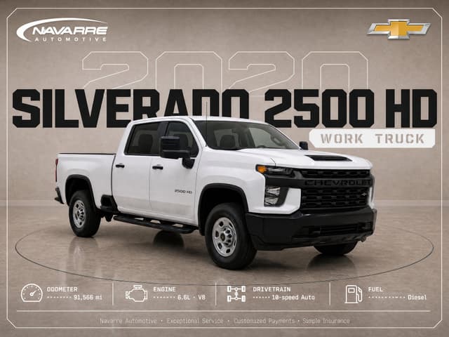 2020 Chevrolet Silverado 2500 HD Work Truck