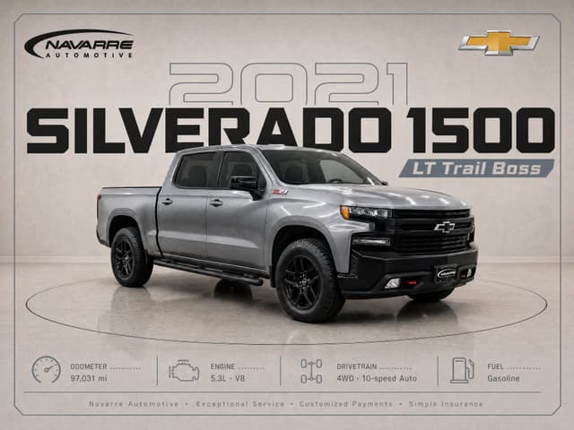 2021 Chevrolet Silverado 1500 LT Trail Boss