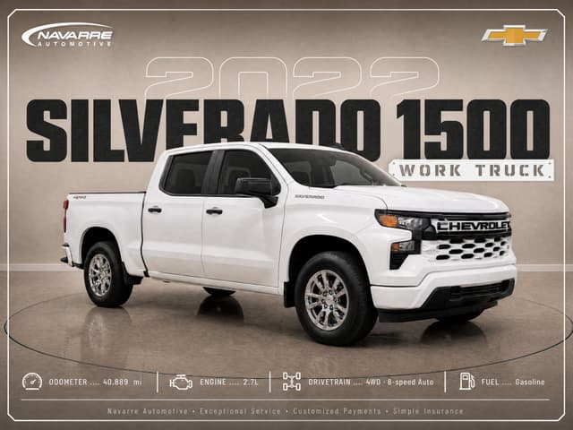 2022 Chevrolet Silverado 1500 Work Truck