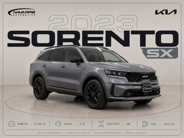 2023 Kia Sorento SX