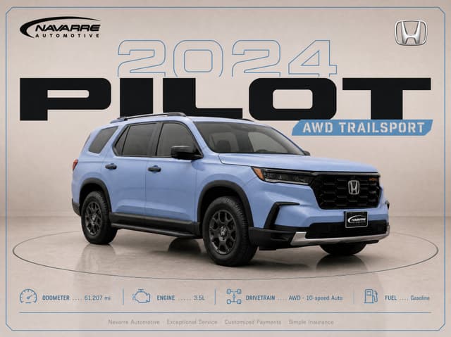 2024 Honda Pilot TrailSport