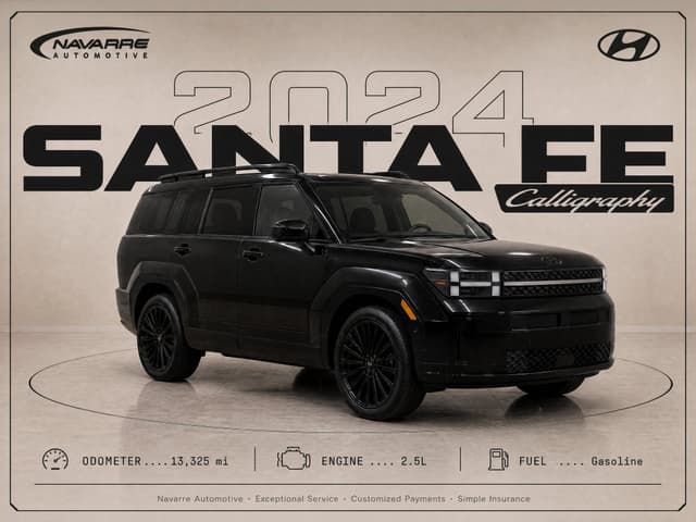 2024 Hyundai SANTA FE Calligraphy