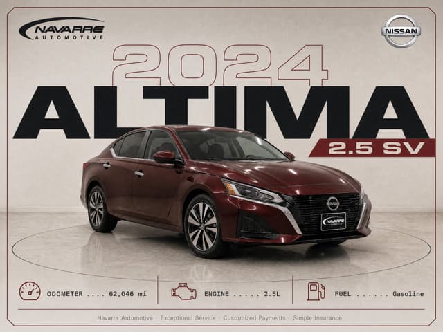 2024 Nissan Altima 2.5 SV