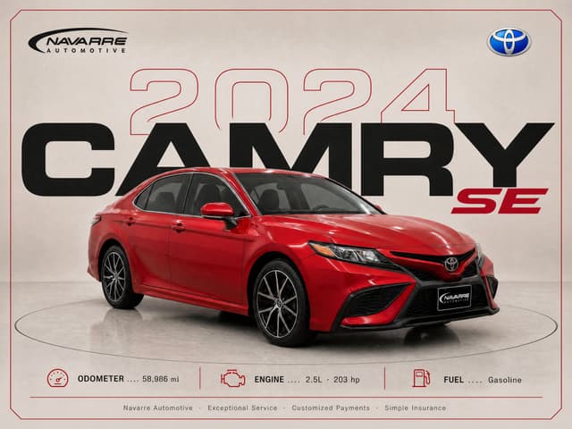 2024 Toyota Camry SE