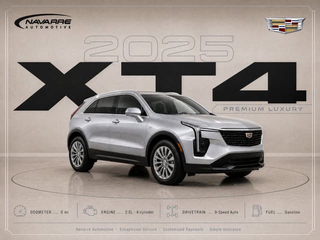 2025 Cadillac XT4 Premium Luxury