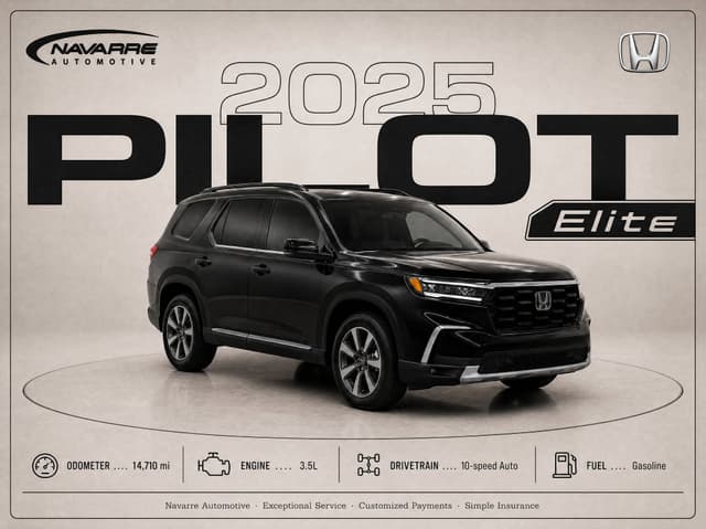 2025 Honda Pilot Elite