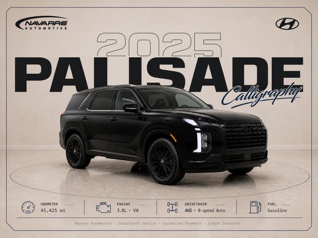 2025 Hyundai Palisade Calligraphy Night Edition
