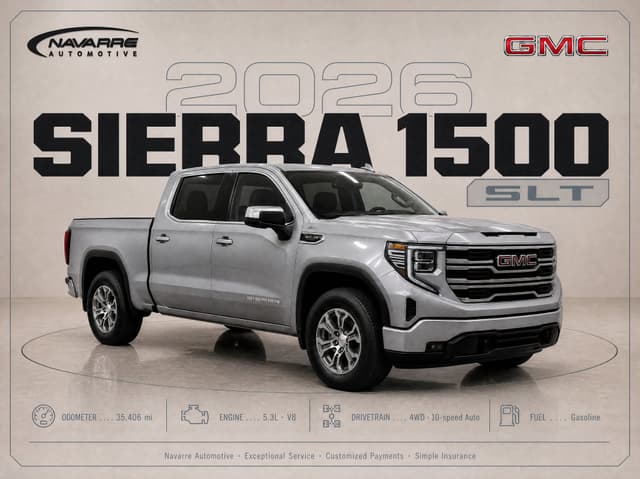 2026 GMC Sierra 1500 SLT