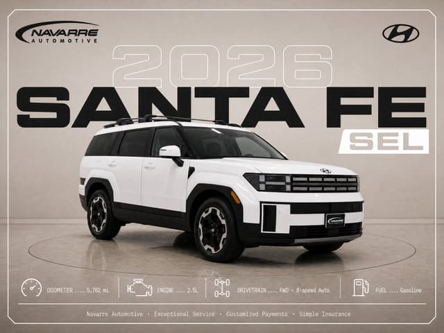 2026 Hyundai SANTA FE SEL