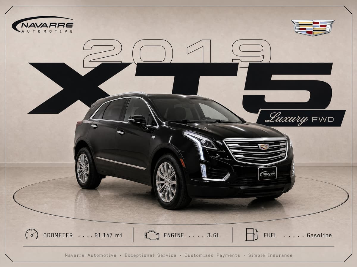 2019 Cadillac XT5 Luxury FWD