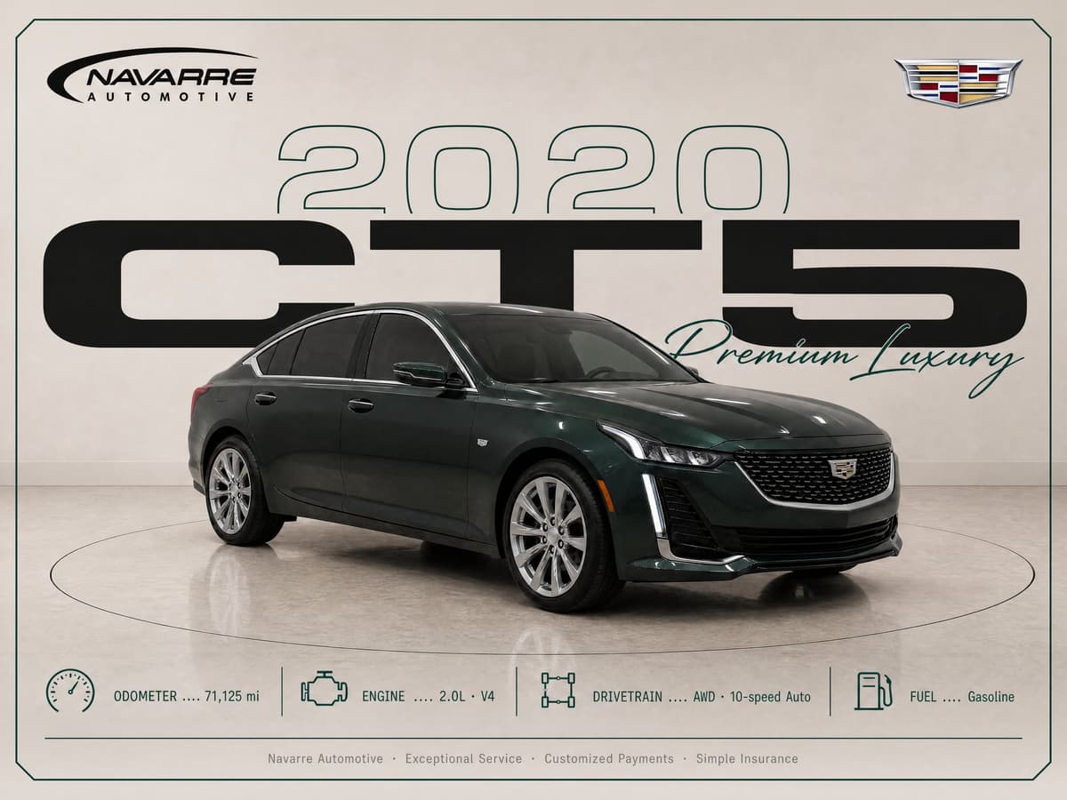 2020 Cadillac CT5 Premium Luxury