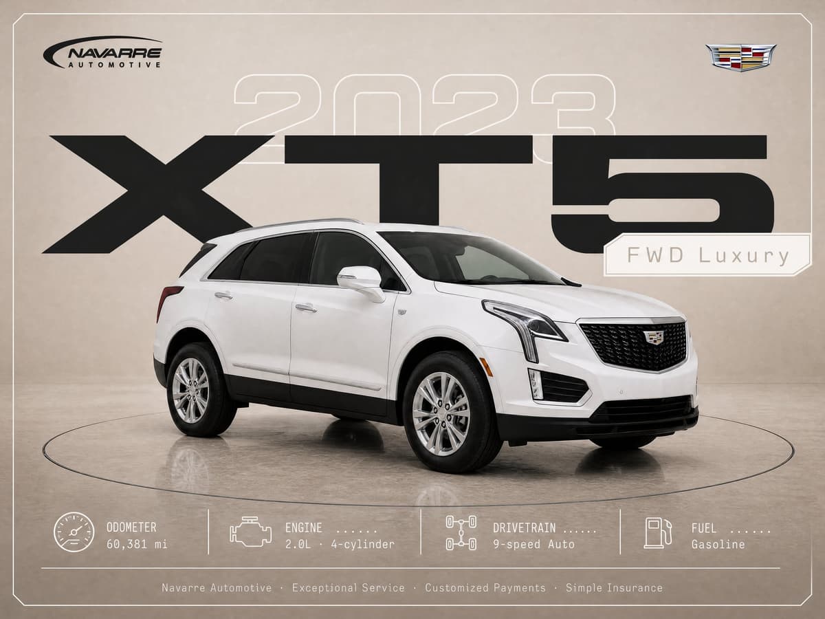2023 Cadillac XT5 FWD Luxury
