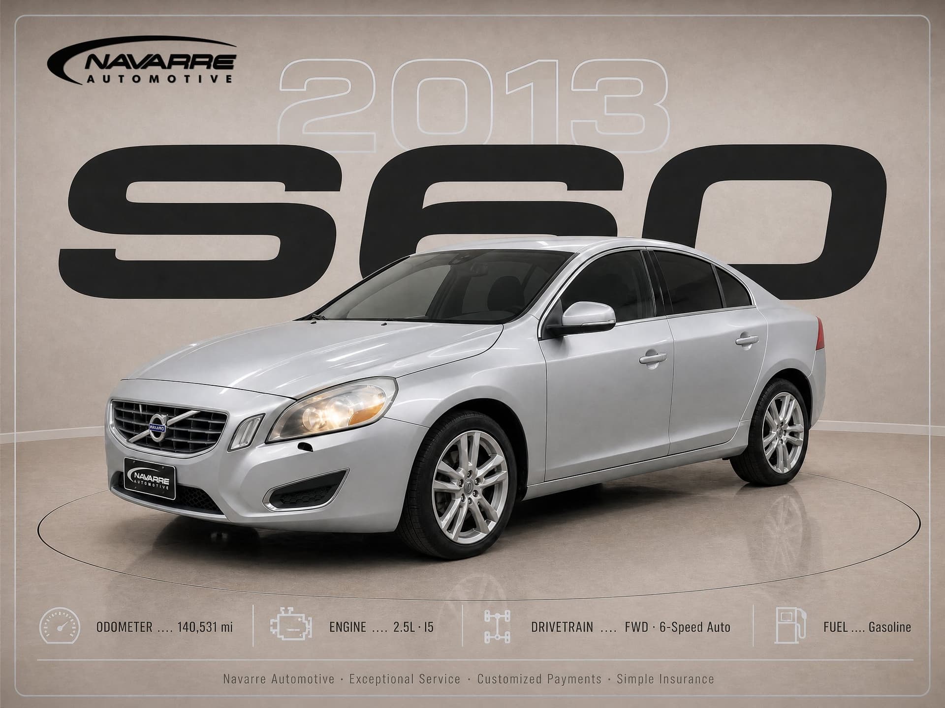 2013 Volvo S60 T5