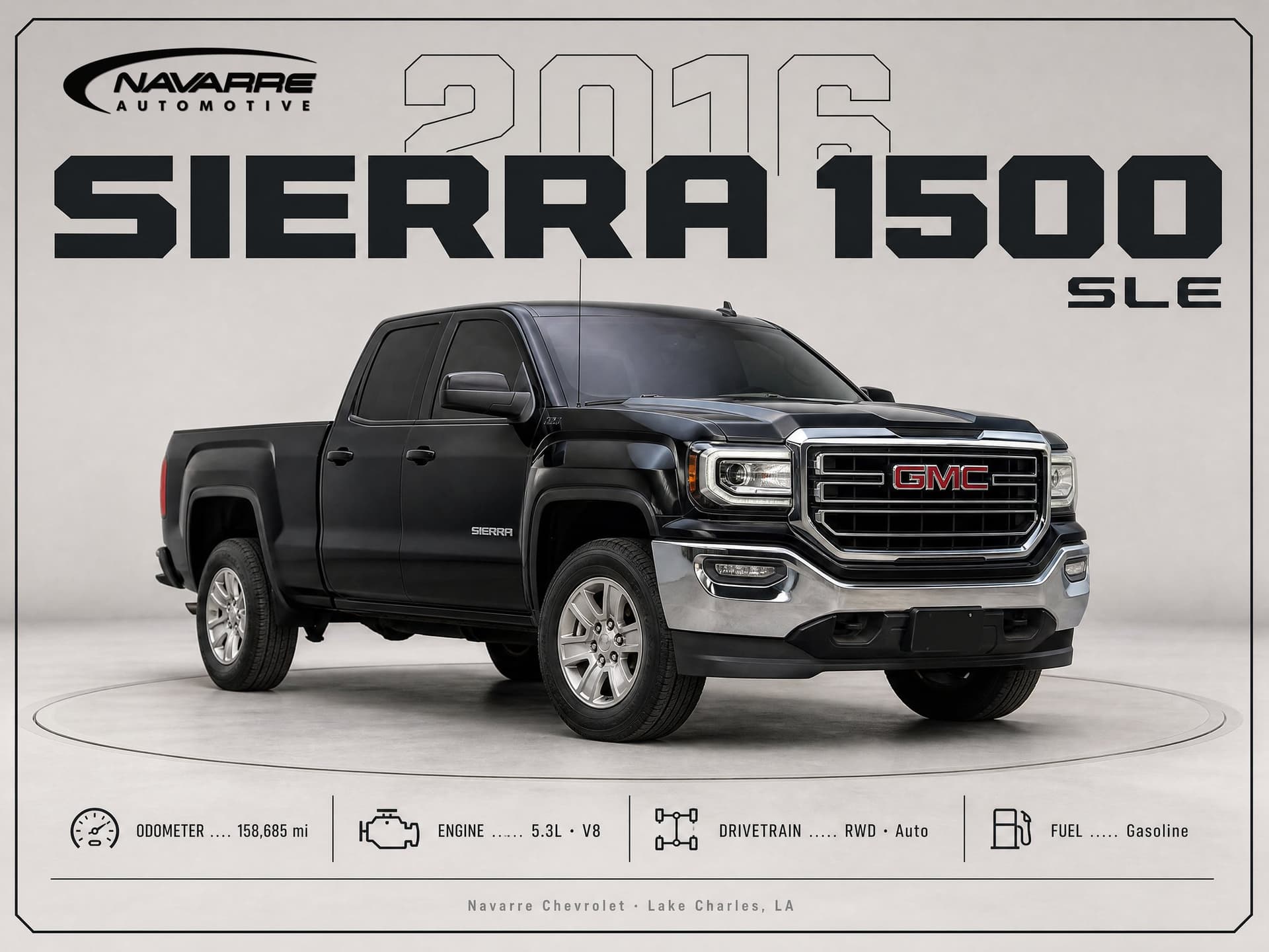 2016 GMC Sierra 1500 SLE