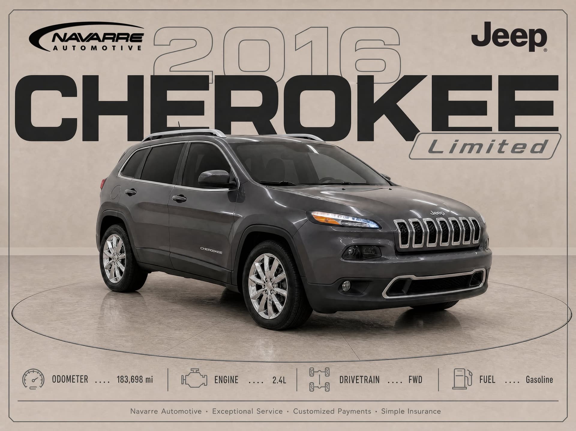 2016 Jeep Cherokee