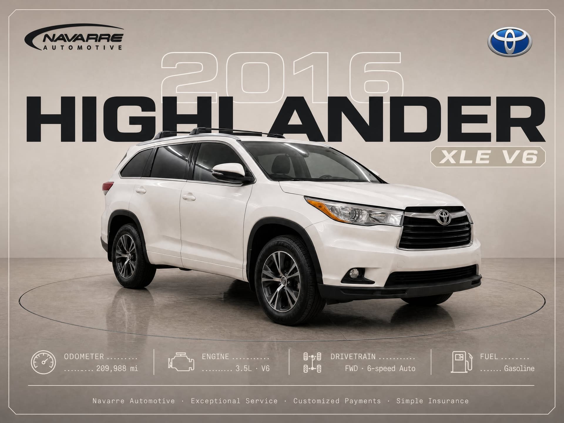 2016 Toyota Highlander XLE