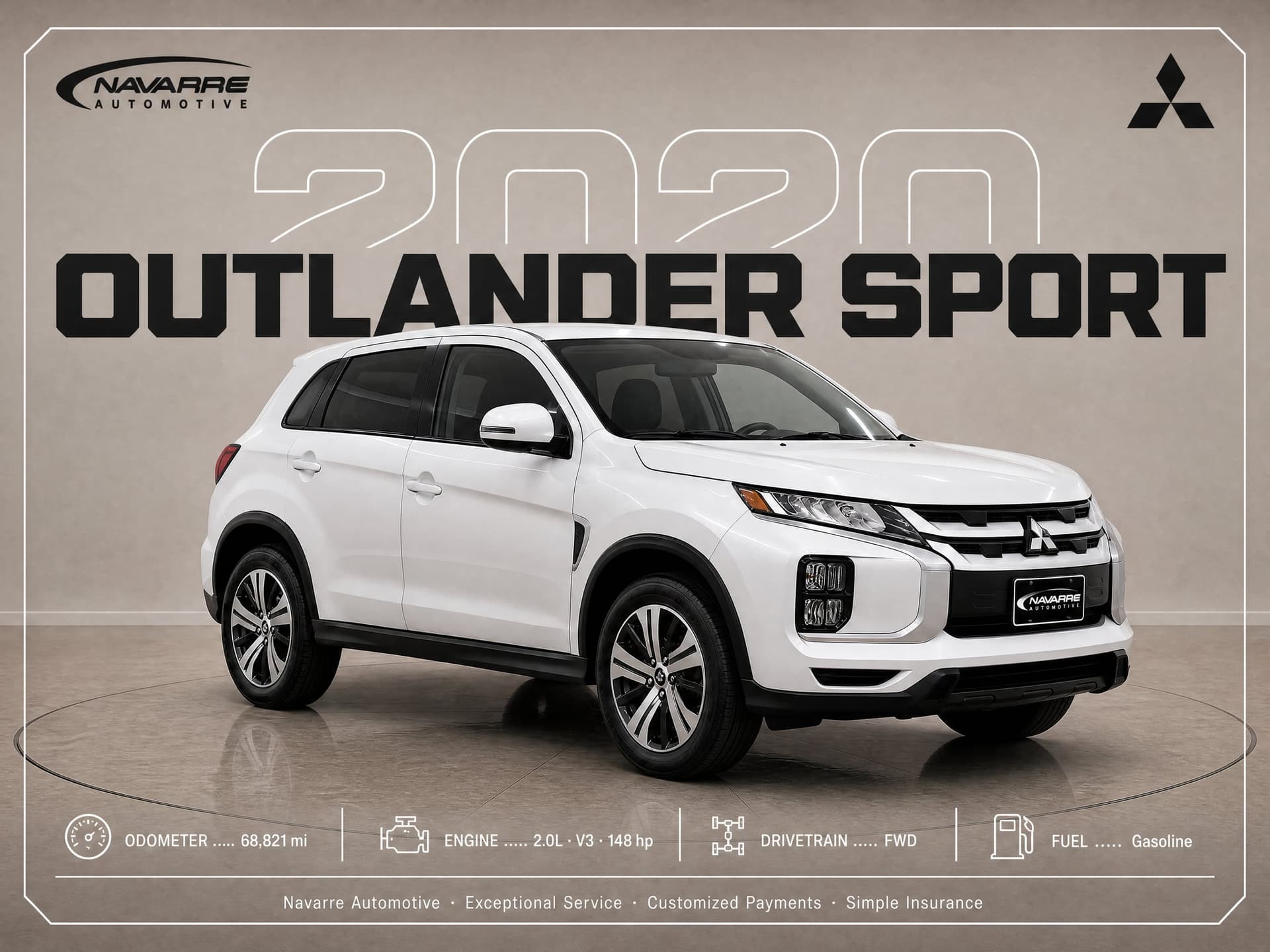 2020 Mitsubishi Outlander Sport SE