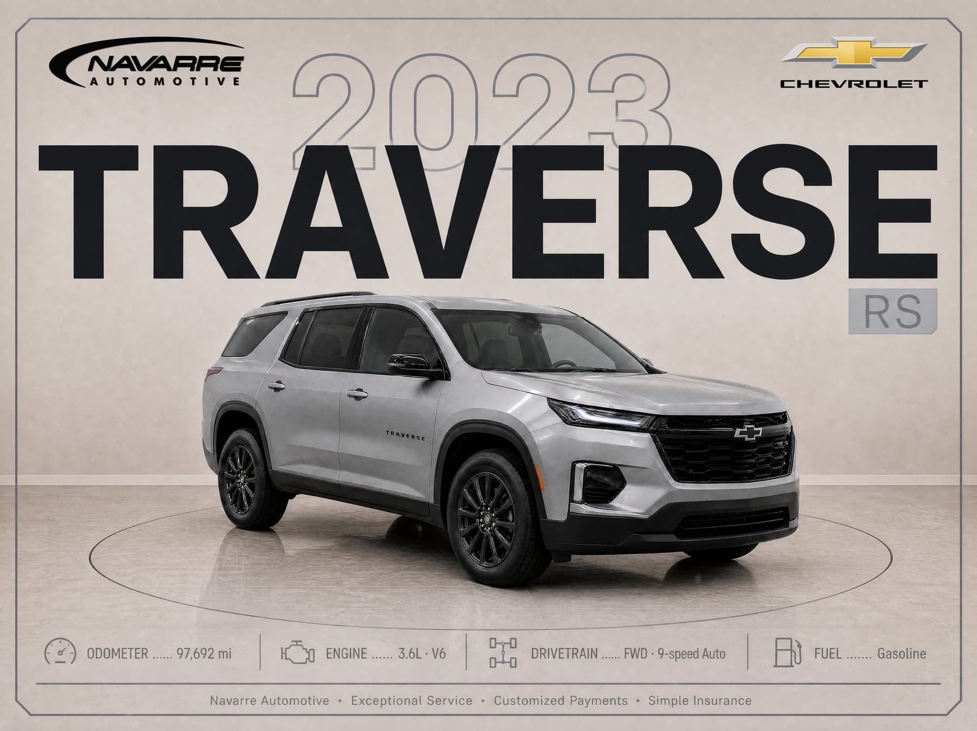 2023 Chevrolet Traverse RS