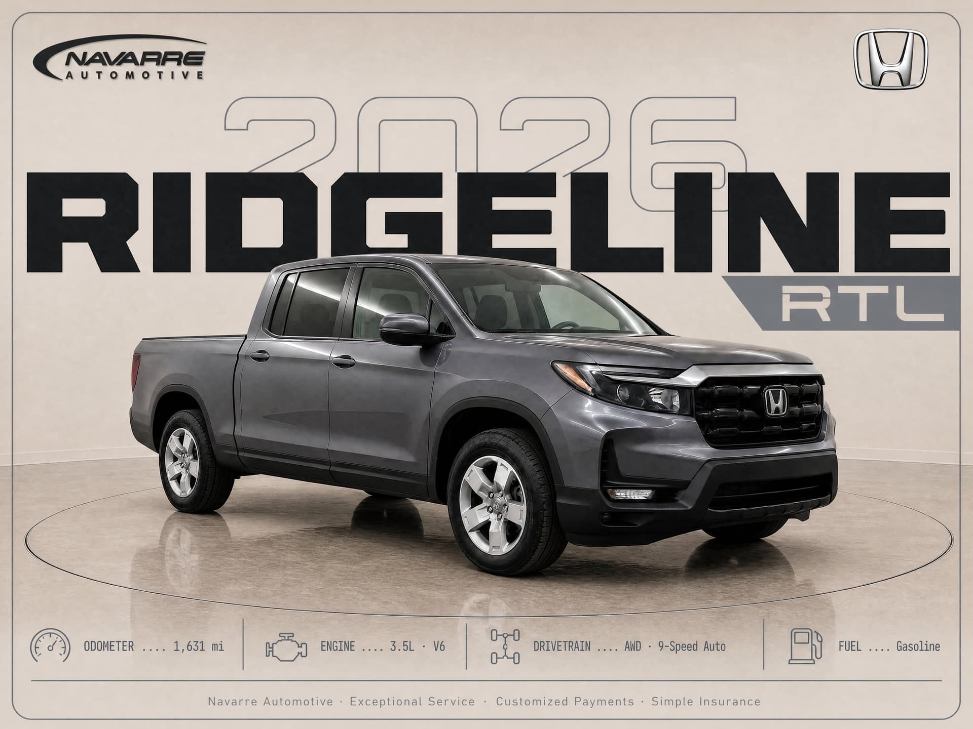 2026 Honda Ridgeline