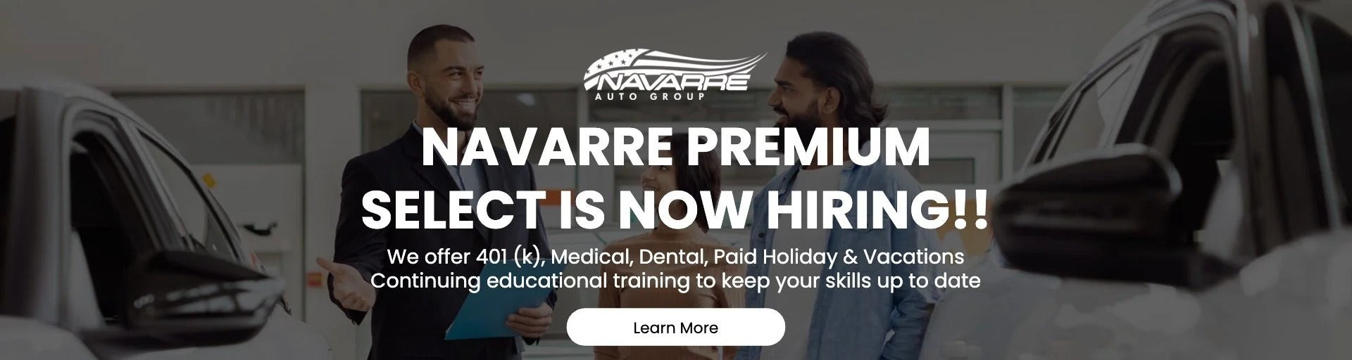 Navarre Premium Select is now hiring